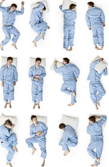 Types of sleep positions - what sleep position is popular?