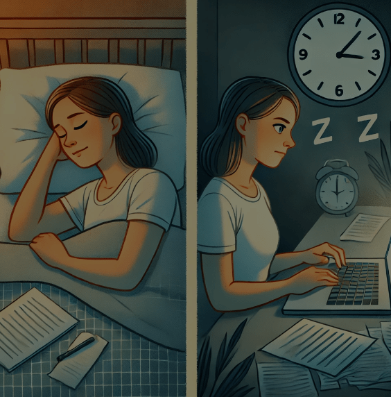 Burning the midnight oil? Why prioritising deep sleep beats late-night productivity - SiEST Sleep