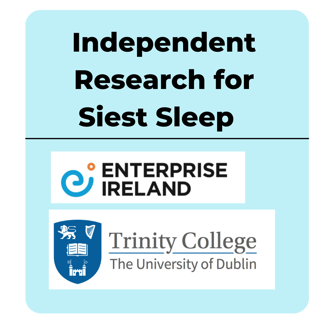 Independent Research supports Siest Sleeper weighted Sleep pillow - SiEST Sleep