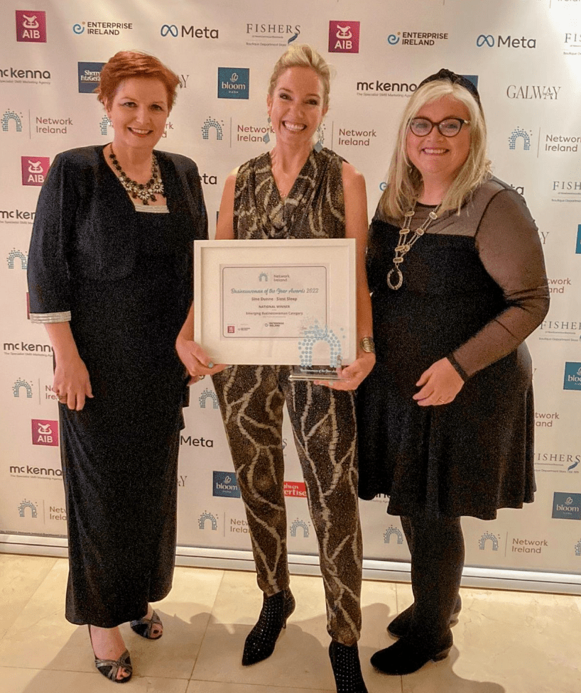 Winner Network Ireland Emerging New Businesswoman 2022 - SiEST Sleep