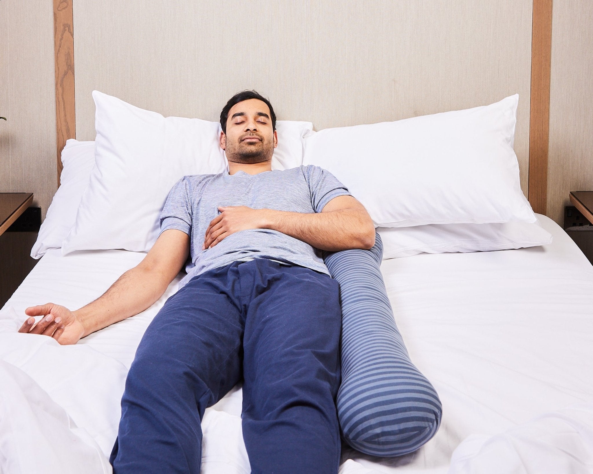 FIRM - Side Sleep Support for Snoring and Sleep positioning sleep body support pillow – SiEST Sleep