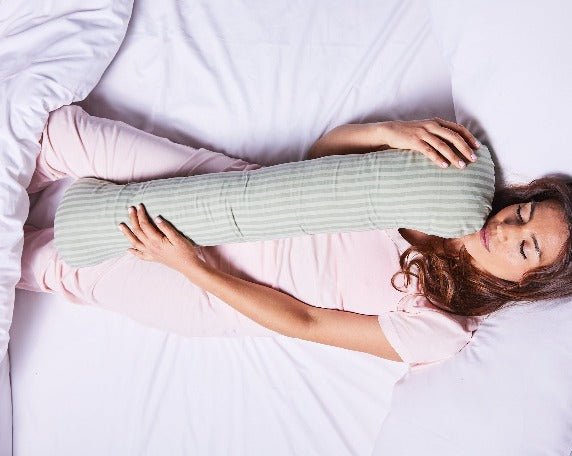 Weighted body sleeper sleep body support pillow – SiEST Sleep